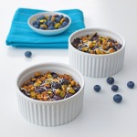 Miss Marzipan's delicious and healthy Blueberry Muffin Baked Porridge Pots