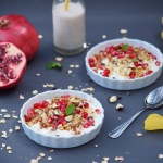 Toasted Oat, Hazelnut and Cacao Granola with Rosewater