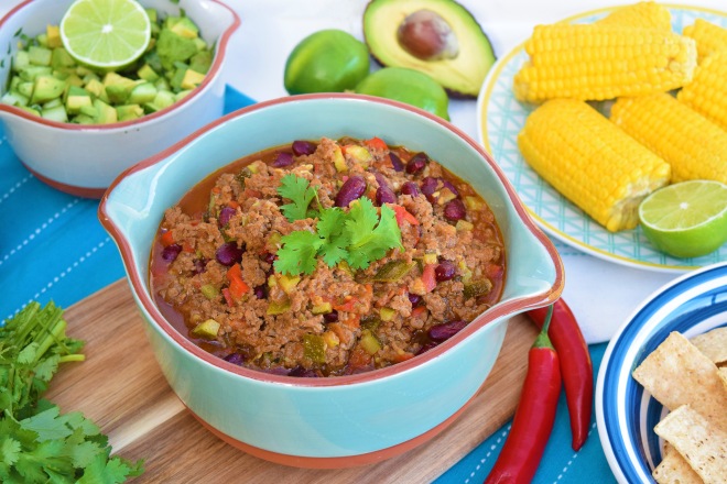 Veggie-Charged Chilli Con Carne